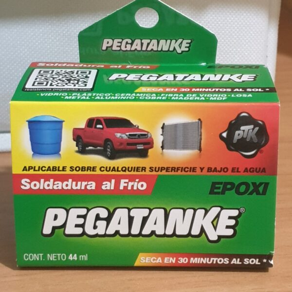 PEGATANKE , Soldadura en frio de dos componentes
