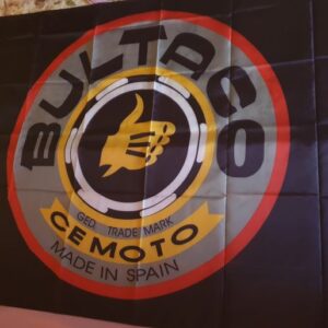 BANDEROLA BULTACO con argollas