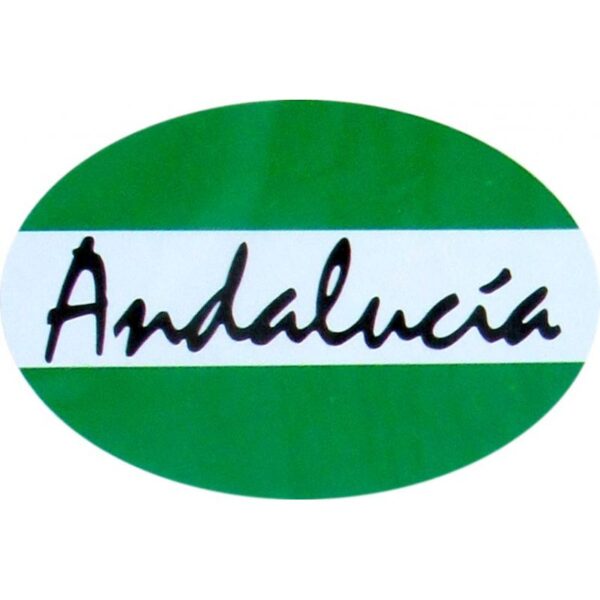 ADHESIVO ANDALUCIA LETRA  6X8 CM
