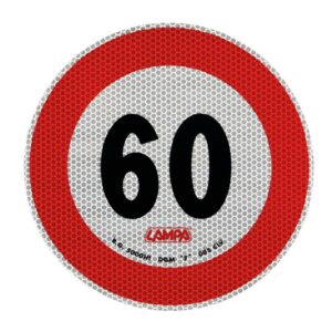 ADHESIVO LIMITE DE VELOCIDAD 60KM/H