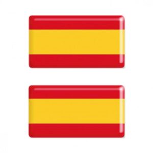 ADHESIVO RESINA ESPAÑA 2UDS 7X14 CM