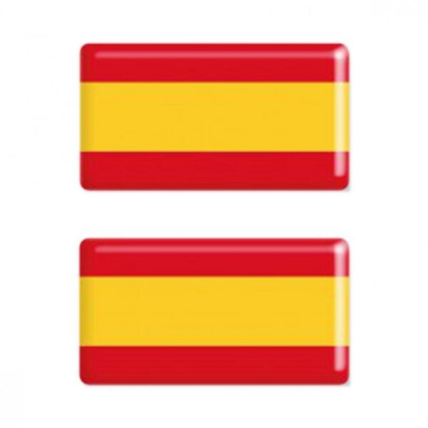 ADHESIVO RESINA ESPAÑA 2UDS 7X14 CM