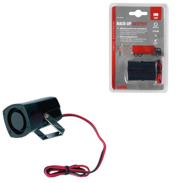 ALARMA MARCHA ATRAS ACUSTICA 24V - Imagen 2