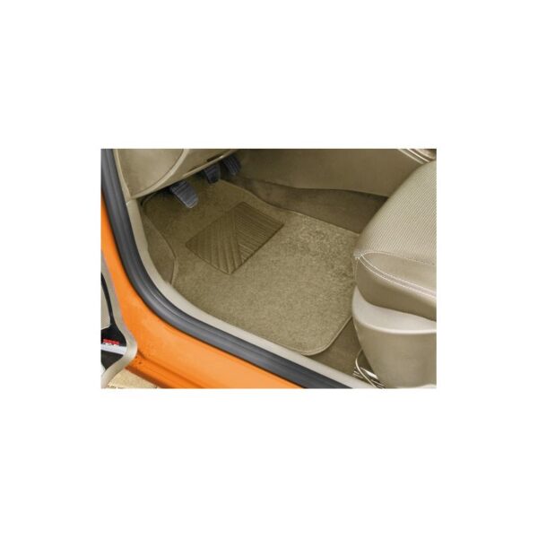 ALFOMBRAS COSMO UNIVERSAL MOQUETA Y PVC BEIGE 4 PIEZAS - Imagen 3