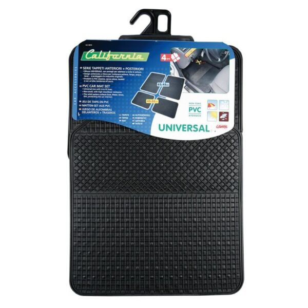 ALFOMBRAS PVC UNIVERSALES (4 PIEZAS) - Imagen 2