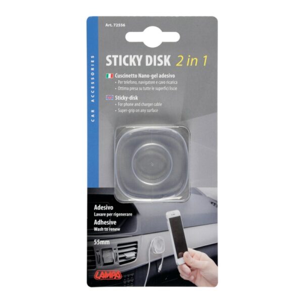 ALMOHADILLA ADHESIVA 2 EN 1 ( STICKY DISK) - Imagen 10