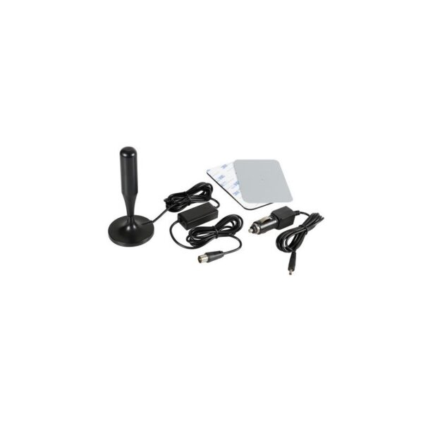ANTENA TV CON RECEPCION DIGITAL GLOBE-1 PLUS 12/24 V 130 MM - Imagen 2