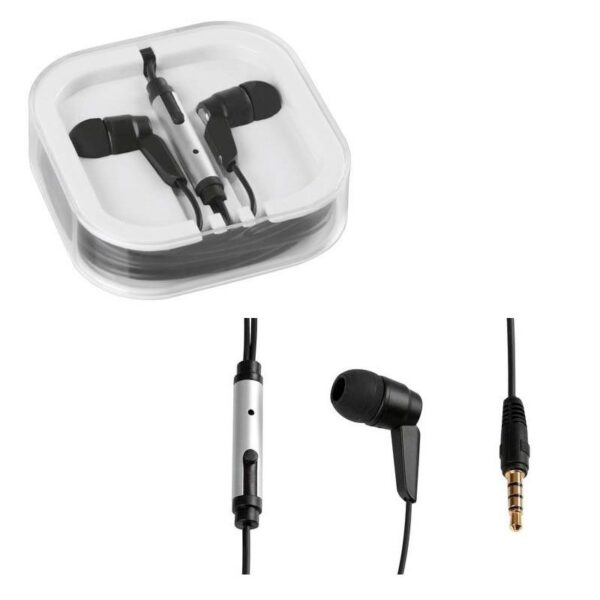 AURICULARES ESTEREO CON MICROFONO ESSENTIAL 120 CM NEGRO - Imagen 3