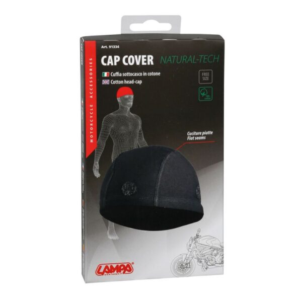 BAJO CASCO NEGRO "HEAD-CAP" - Imagen 2