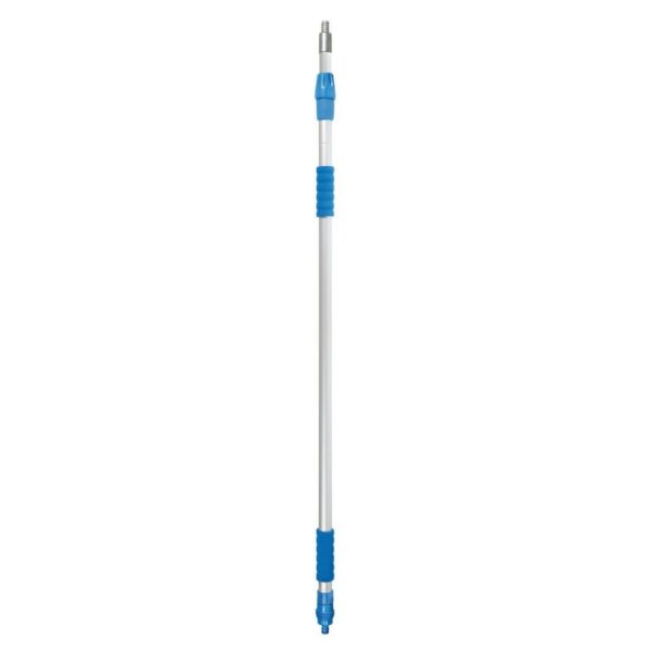 BARRA ALUMINIO EXTENSIBLE 140-240 CM ROSCA METAL