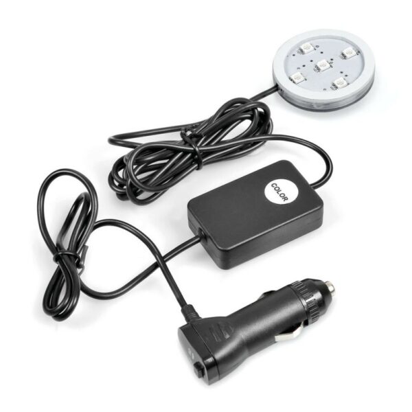 BASE LUMINOSA LED PARA AMBIENTADOR TRUCKY 12/24V 7 COLORES - Imagen 3