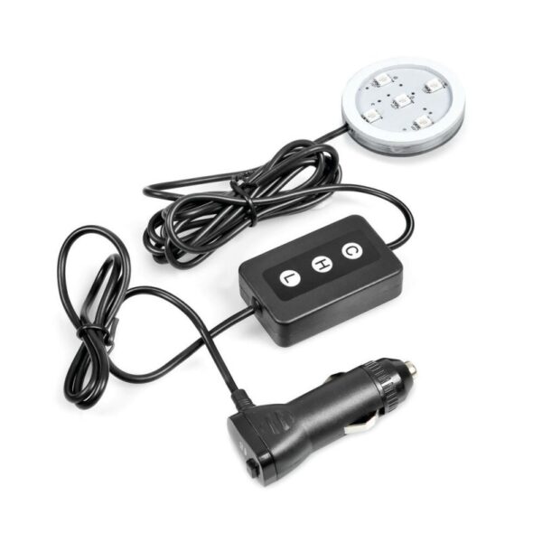 BASE LUMINOSA LED PARA AMBIENTADOR TRUCKY 12/24V 7 COLORES CON ATENUADOR - Imagen 3