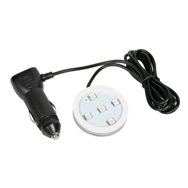 BASE LUMINOSA LED PARA AMBIENTADOR TRUCKY 12/24V COLOR ROJO - Imagen 2