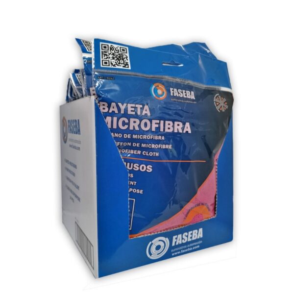 BAYETA MICROFIBRA FASEBA MULTIUSOS 36X36 CM - Imagen 7