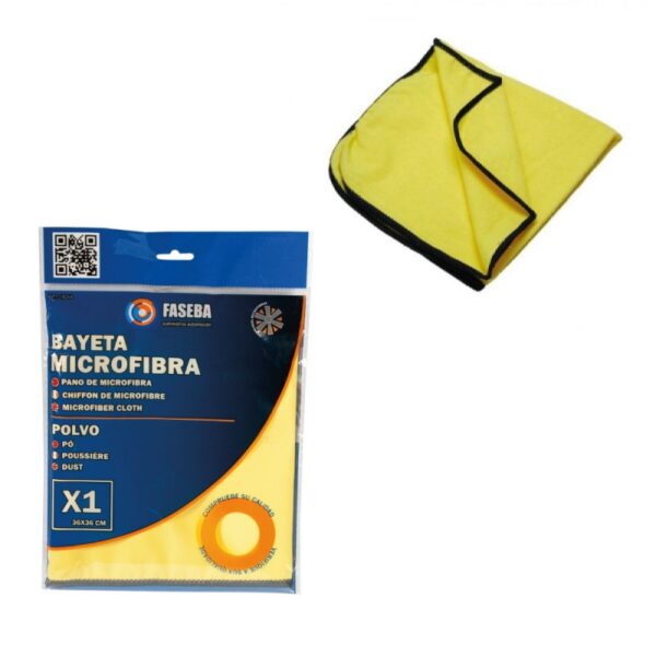 BAYETA MICROFIBRA FASEBA POLVO 36X36 CM - Imagen 4