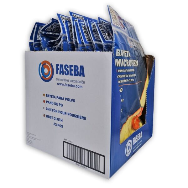 BAYETA MICROFIBRA FASEBA POLVO 36X36 CM - Imagen 6