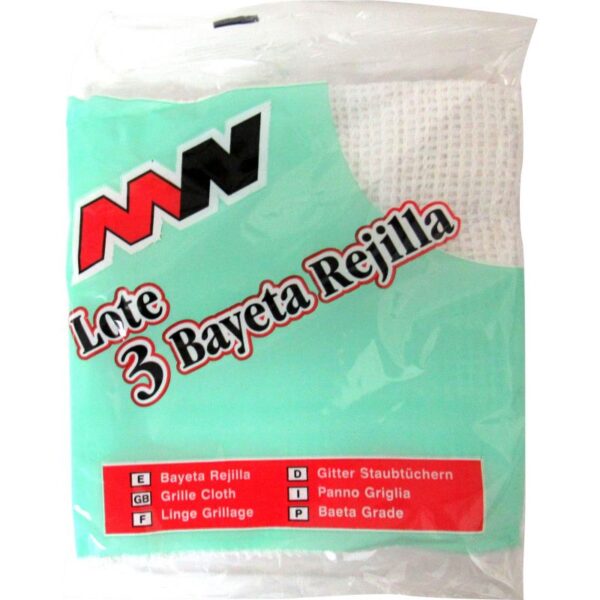 BAYETA REJILLA (3 UNIDADES)