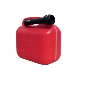 BIDON COMBUSTIBLE HOMOLOGADO PLASTICO 5 LITROS CON VISOR DE NIVEL