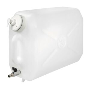 BIDON DE AGUA HORIZONTAL CON GRIFO Y DISPENSADOR 25 L
