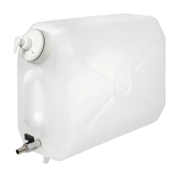 BIDON DE AGUA HORIZONTAL CON GRIFO Y DISPENSADOR 25 L