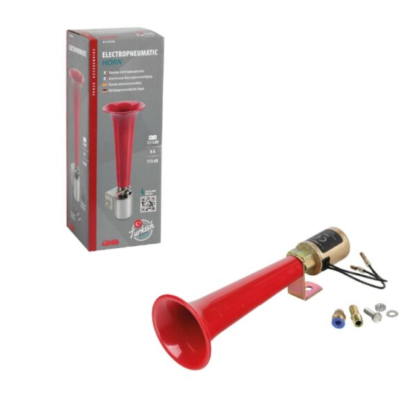 BOCINA ELECTRONEUMATICA 12/24V 8A SONIDO TURCO 110 DB - Imagen 2