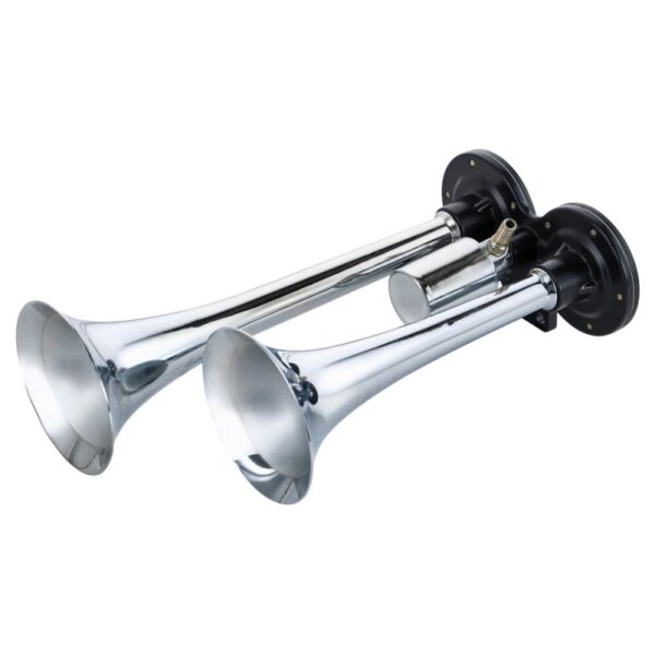 BOCINA NEUMATICA DE CAMION 125 dB KIT DOS TROMPETAS - Imagen 2