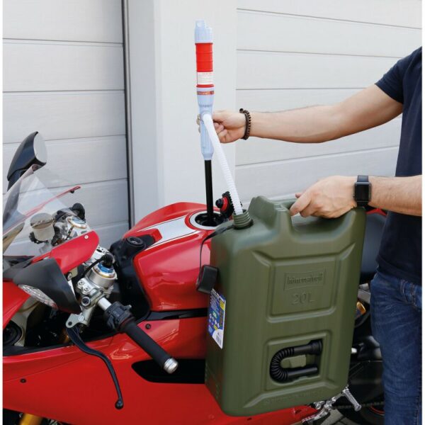 BOMBA PARA TRASVASE DE LIQUIDOS CON PILAS 6L/MIN - Imagen 9