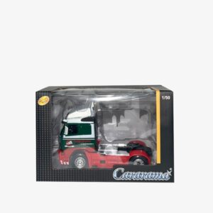 CABEZA DE CAMION ESCALA 1/50 VOLVO VERDE/ROJO JHONSONS