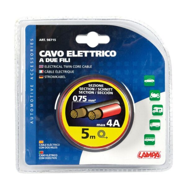 CABLE ELECTRICO 0.75 MM2 X 5 - Imagen 2