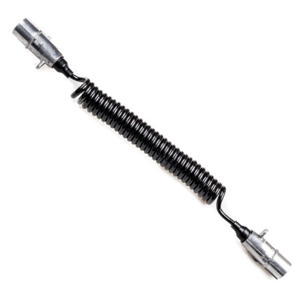 CABLE ELECTRICO 7 PIN PUR(POLIURETANO) CON ENCHUFE DE METAL TIPO S 3.5 METROS - Imagen 3