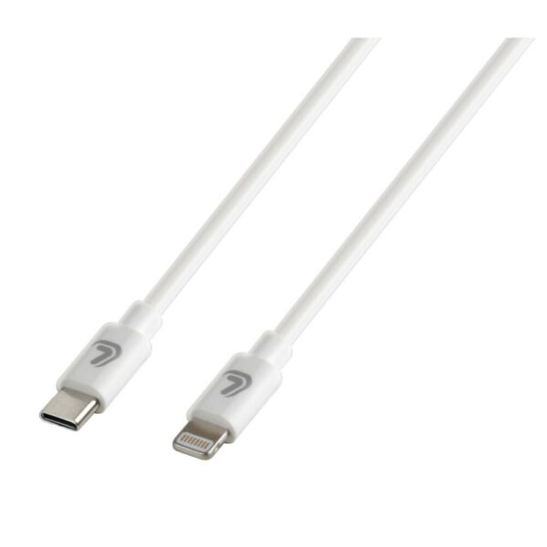 CABLE TIPO C > APPLE 8 PIN ESSENTIAL - 100 CM - BLANCO - Imagen 2