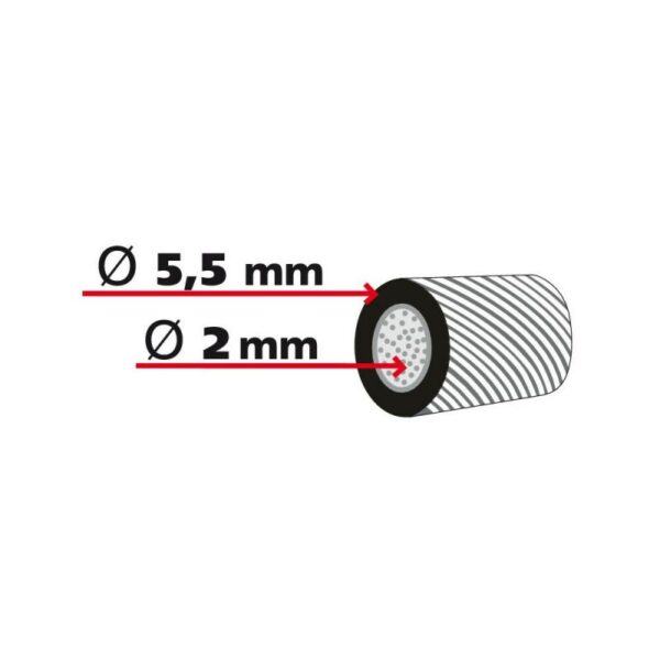 CABLE TIR CON TERMINALES 37 M - Imagen 3