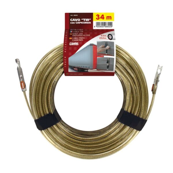 CABLE TIR CON TERMINALES 34 M - Imagen 4