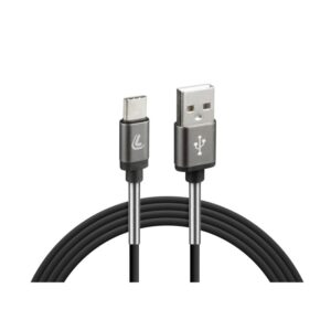 CABLE COMPATIBLE CAMIÓN 24V USB Y MICRO USB TIPO C 100 CM NEGRO
