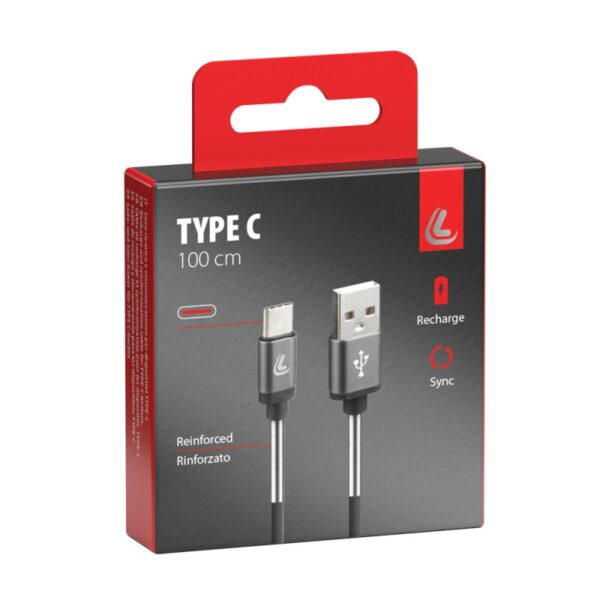 CABLE COMPATIBLE CAMIÓN 24V USB Y MICRO USB TIPO C 100 CM NEGRO - Imagen 5