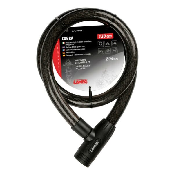 CADENA ANTIRROBO "COBRA" 120 CM - Imagen 3