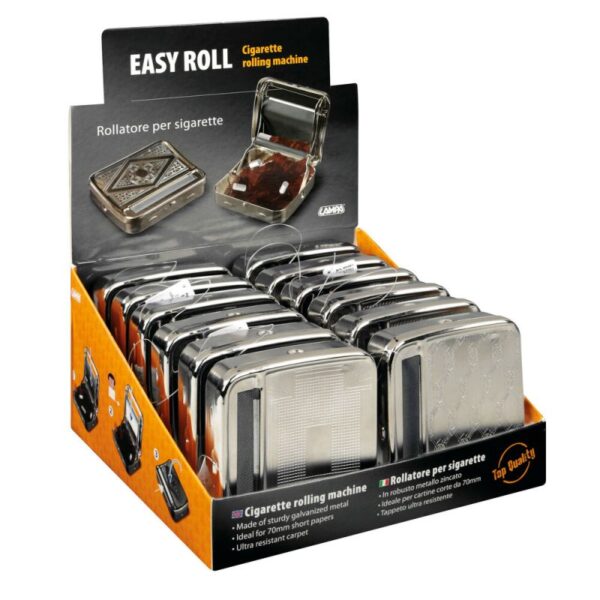 CAJA METÁLICA + ENROLLADOR DE CIGARRILLOS - Imagen 4