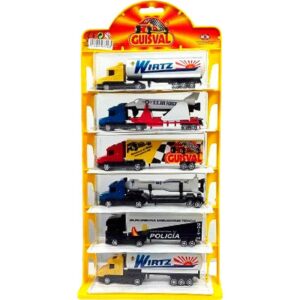 CAMION GUISVAL T I R TRANSPORTE ESCALA 1:87 (PEDIR MULTIPLOS DE 6)