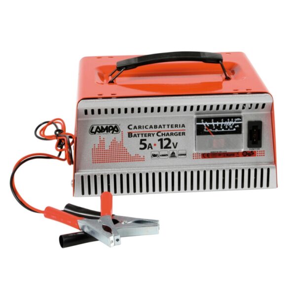 CARGADOR DE BATERIA 5A 12V HOMOLOGACION GS-TUV APROBACION ROHS - Imagen 3
