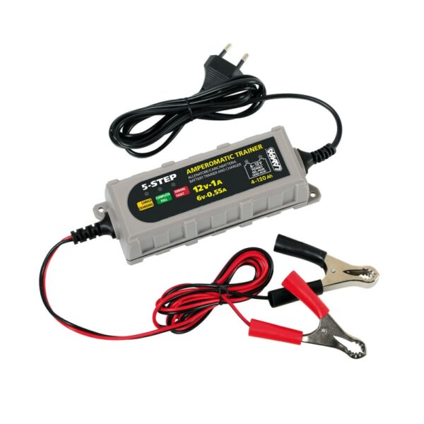 CARGADOR DE BATERIA INTELIGENTE 6/12V - 0,55/1A - Imagen 5