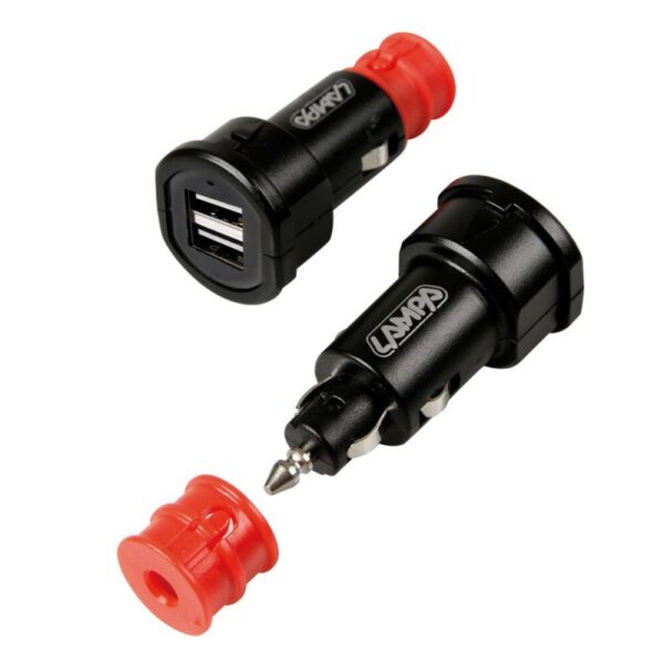 CARGADOR DE BATERIA UNIVERSAL 2 USB 12/32V 2700mA (CARGA RAPIDA) - Imagen 4