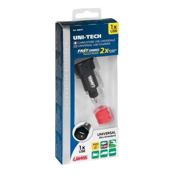 CARGADOR DE BATERIA UNIVERSAL USB 12/32V 2700mA (CARGA RAPIDA) - Imagen 6