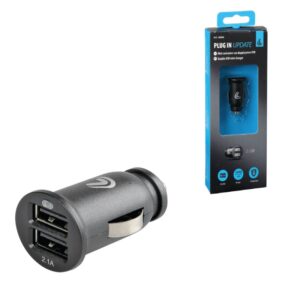 CARGADOR DOBLE USB CARGA RAPIDA 12/24V 2500mA