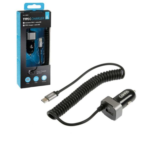 CARGADOR COMPATIBLE CAMIÓN 24V + CABLE TIPO C
