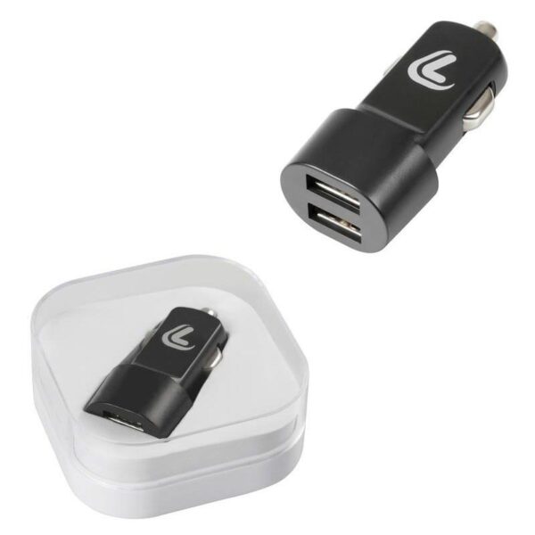 CARGADOR USB 2 PUERTOS ESSENTIAL  2100 Ma 12/24 V - Imagen 3