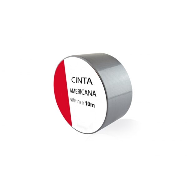 CINTA AMERICANA GRIS 48MMX10MX0,19 MM