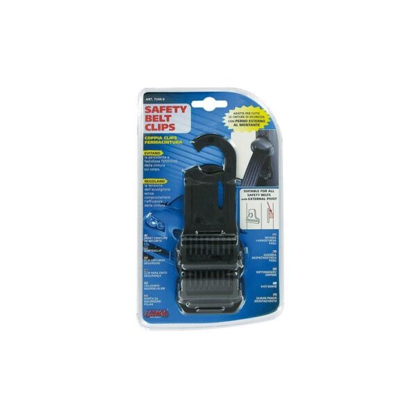 CLIPS CINTURON DE SEGURIDAD DE GANCHO 2 PIEZAS - Imagen 2