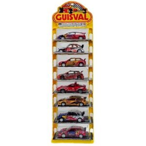 COCHE RALLY GUISVAL ESCALA 1:58 (PEDIR MULTIPLOS 8 UNIDADES)