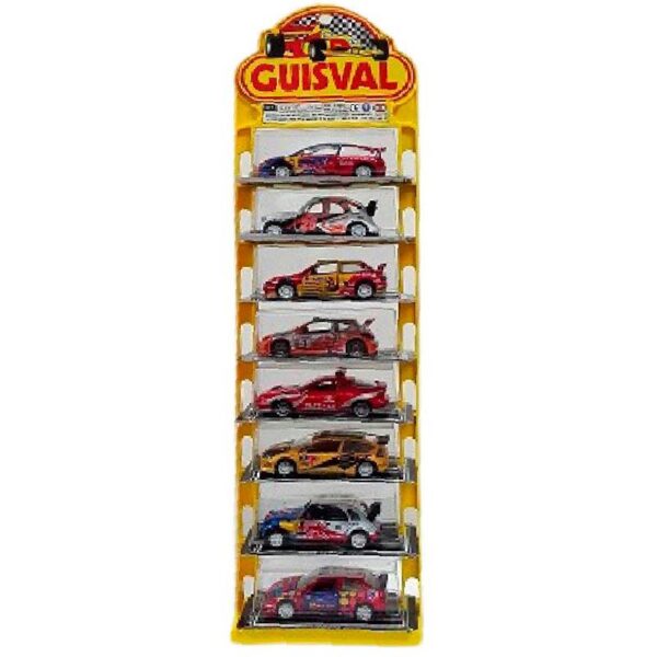 COCHE RALLY GUISVAL ESCALA 1:58 (PEDIR MULTIPLOS 8 UNIDADES)