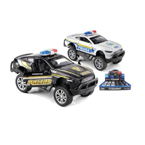 COCHES POLICIA METAL FRICCION 4X4 (EXP.12)